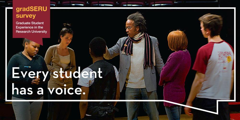 Every student has a voice. Make your voice heard.