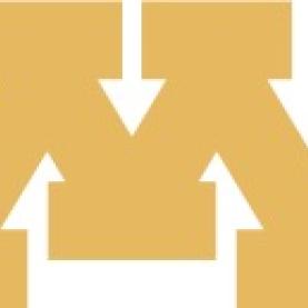 Gold M logo