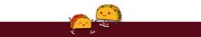 illustration of two dancing tacos